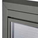 UniFlame "Logan" Cabinet style Fireplace Doors with Smoke Tempered Glass