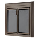 UniFlame "Logan" Cabinet style Fireplace Doors with Smoke Tempered Glass