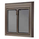 UniFlame "Logan" Cabinet style Fireplace Doors with Smoke Tempered Glass