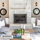 UniFlame "Logan" Cabinet style Fireplace Doors with Smoke Tempered Glass