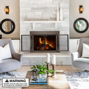 UniFlame "Logan" Cabinet style Fireplace Doors with Smoke Tempered Glass