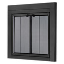 UniFlame "Roman" Bi-fold style Fireplace Doors with Smoke Tempered Glass