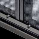 UniFlame "Roman" Bi-fold style Fireplace Doors with Smoke Tempered Glass