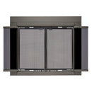 UniFlame "Roman" Bi-fold style Fireplace Doors with Smoke Tempered Glass