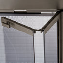 UniFlame "Roman" Bi-fold style Fireplace Doors with Smoke Tempered Glass