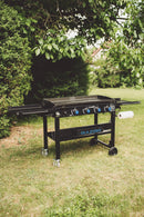 Razor 4 Burner Razor Griddle with Folding Shelves and Features