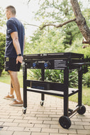 Razor 2 Burner Razor Griddle with Folding Shelves and Features