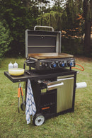 Razor 3 Burner Portable Griddle with Lid