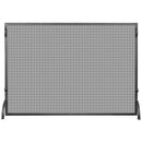 Small Single Panel Wrought Iron Spark Guard Fireplace Screen | UniFlame