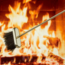 5-Piece Polished Brass Finish Fireplace Tools Set with Ball Handles | UniFlame