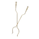 5-Piece Polished Brass Finish Fireplace Tools Set with Ball Handles | UniFlame