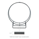 Black Log Hoop with 1/2" Solid Stock | UniFlame