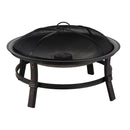 Endless Summer 29 in. Brushed Copper Wood Burning Outdoor Firebowl