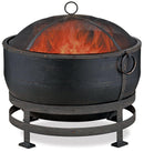 Endless Summer 26 in. Oil Rubbed Bronze Wood Burning Outdoor Fire Pit with Kettle Design