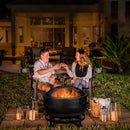 Wood Burning Fire Pit 26-Inch Bronze, Kettle Design | Endless Summer
