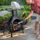 Wood-Burning Outdoor Firehouse with Chimney | Endless Summer