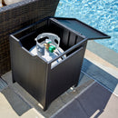 Black Steel Propane Tank Cover | Endless Summer