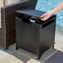 Black Steel Propane Tank Cover | Endless Summer