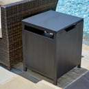 Black Steel Propane Tank Cover | Endless Summer